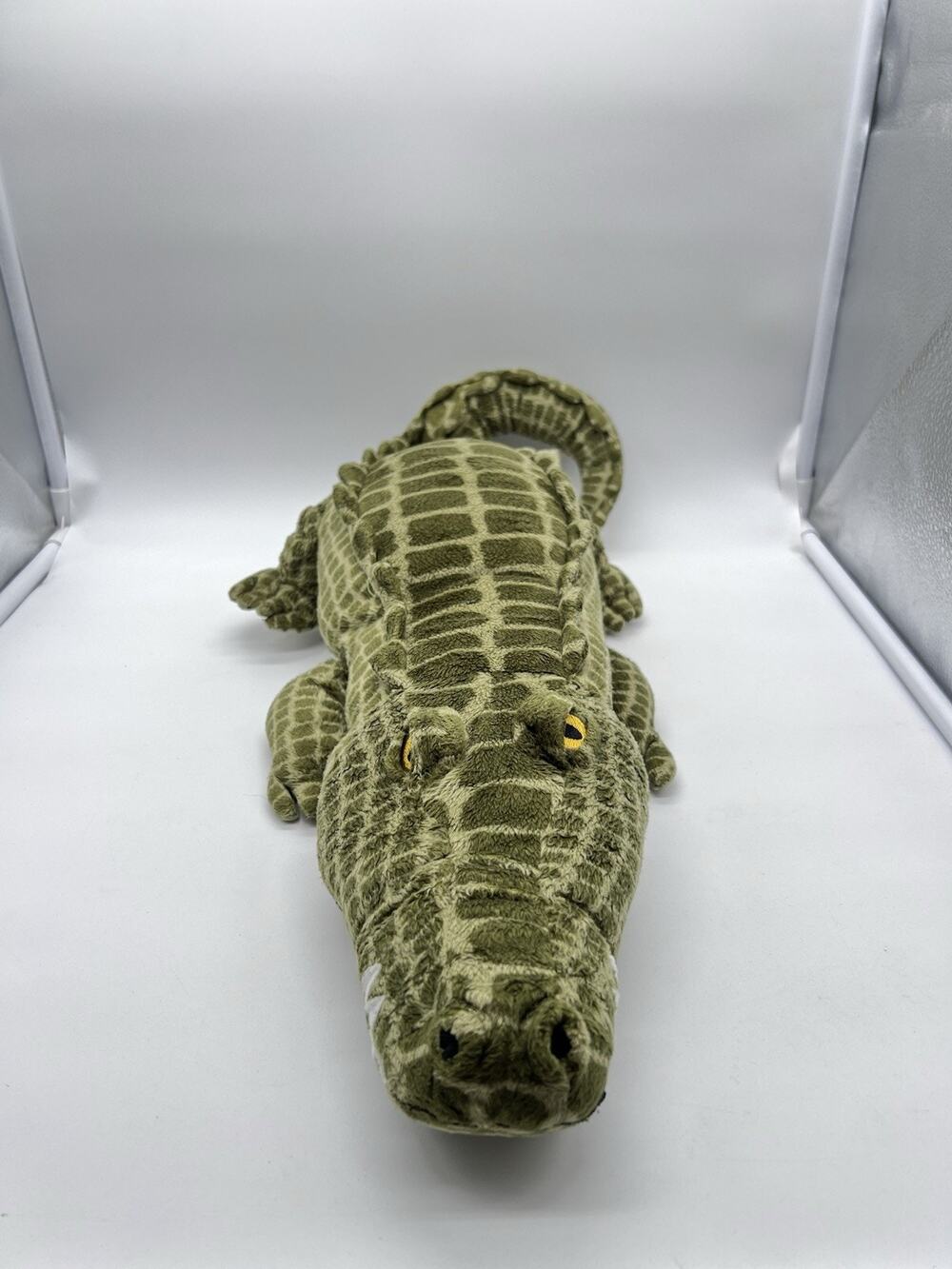 IKEA Alligator Plush Crocodile Stuffed Animal JATTEMATT Curled Tail 22” No Tag